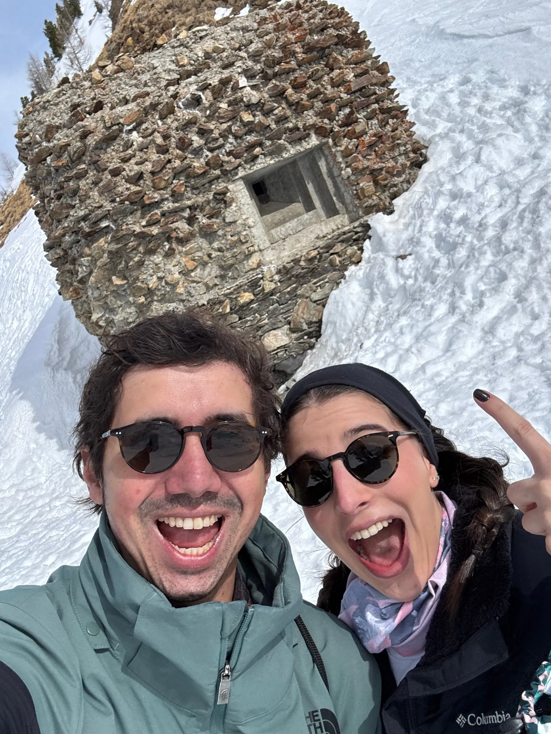 Bunker no topo da montanha