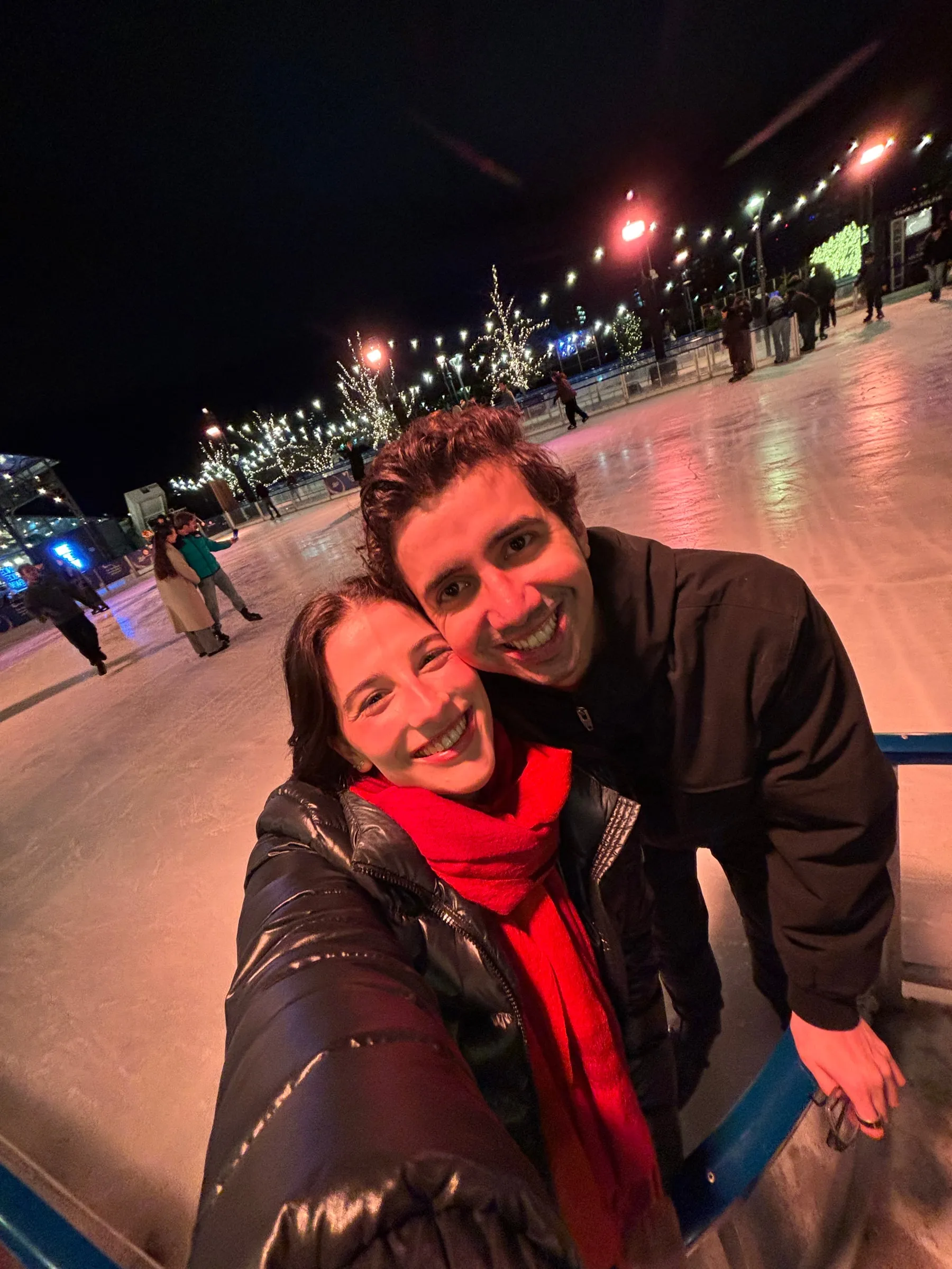Patinando