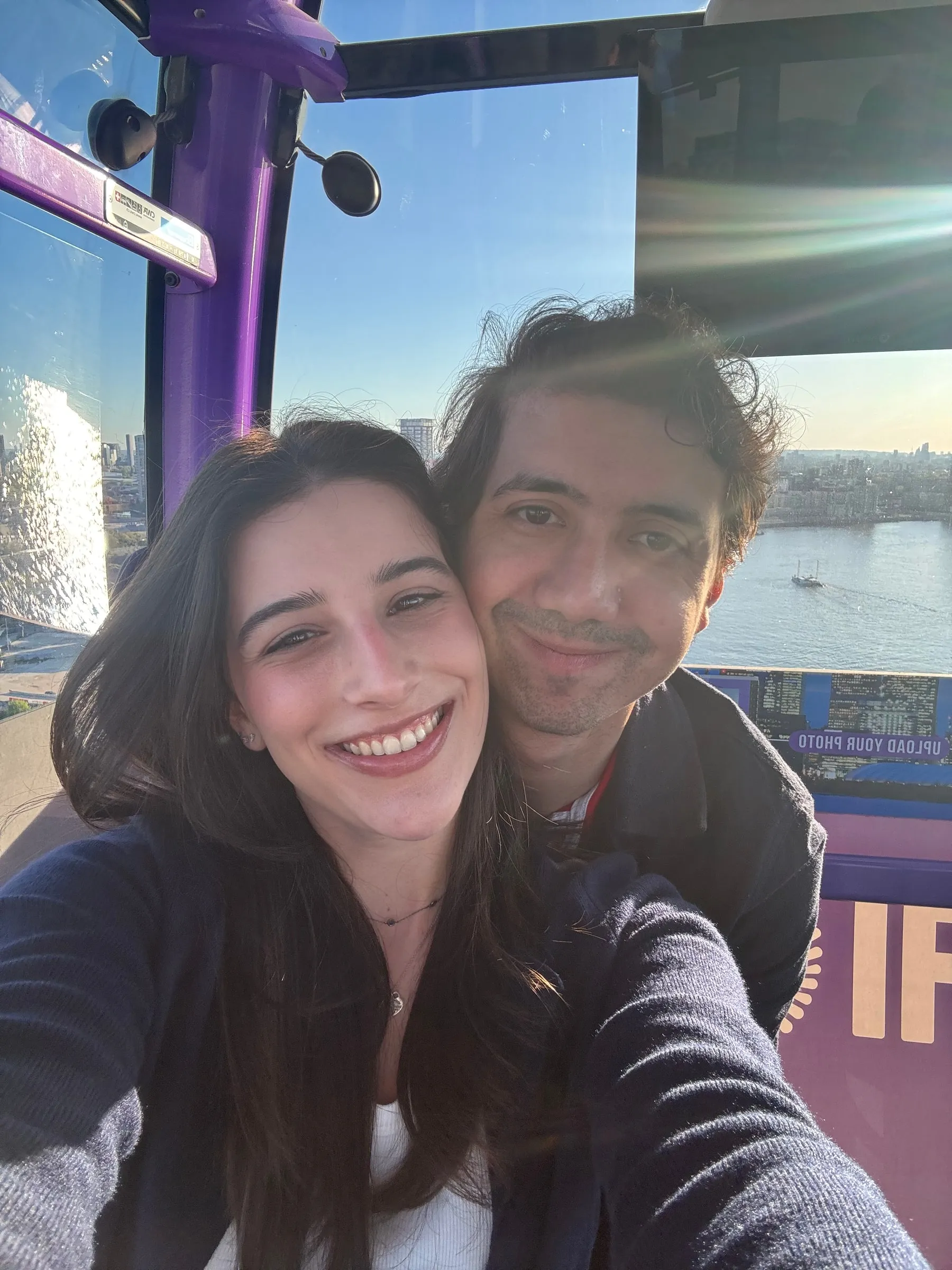 Passeando de bondinho em Londres